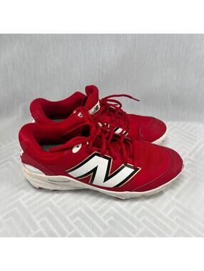 Red New Balance Baseball Cleats Mens Size 8
